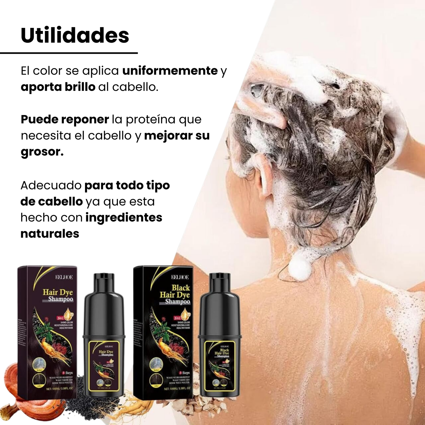 Champú natural 3 en 1 | 100ml