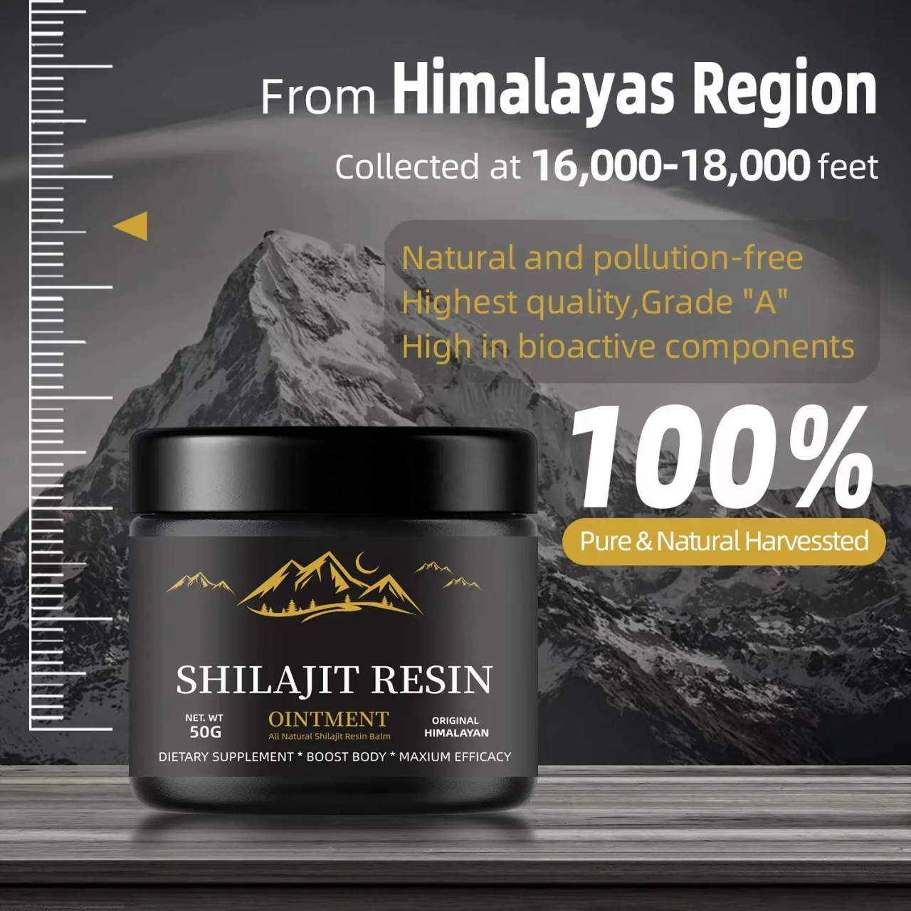 Shilajit 100% resina pura